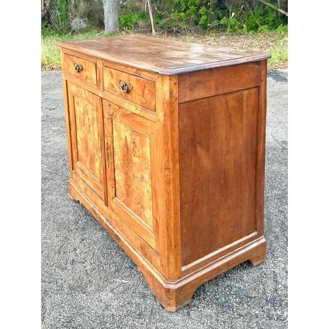 Vintage Boho 19th Century Burl Sideboard — additional photo 5