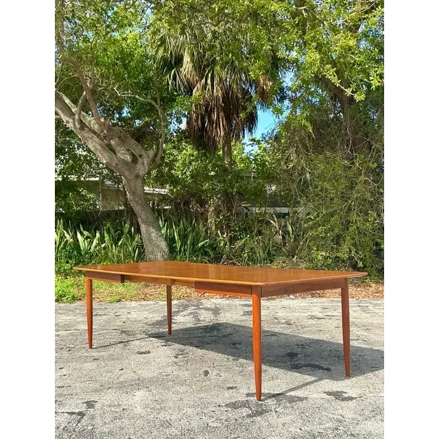 Vintage Mid-Century Modern Extendable Dining Table — additional photo 2