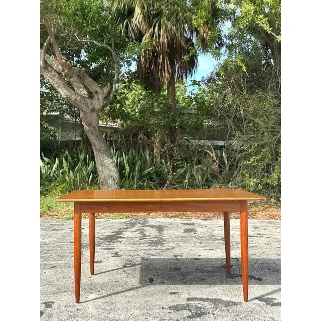 Vintage Mid-Century Modern Extendable Dining Table — additional photo 5