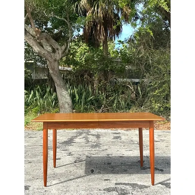 Vintage Mid-Century Modern Extendable Dining Table — additional photo 6