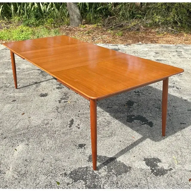 Vintage Mid-Century Modern Extendable Dining Table — additional photo 8