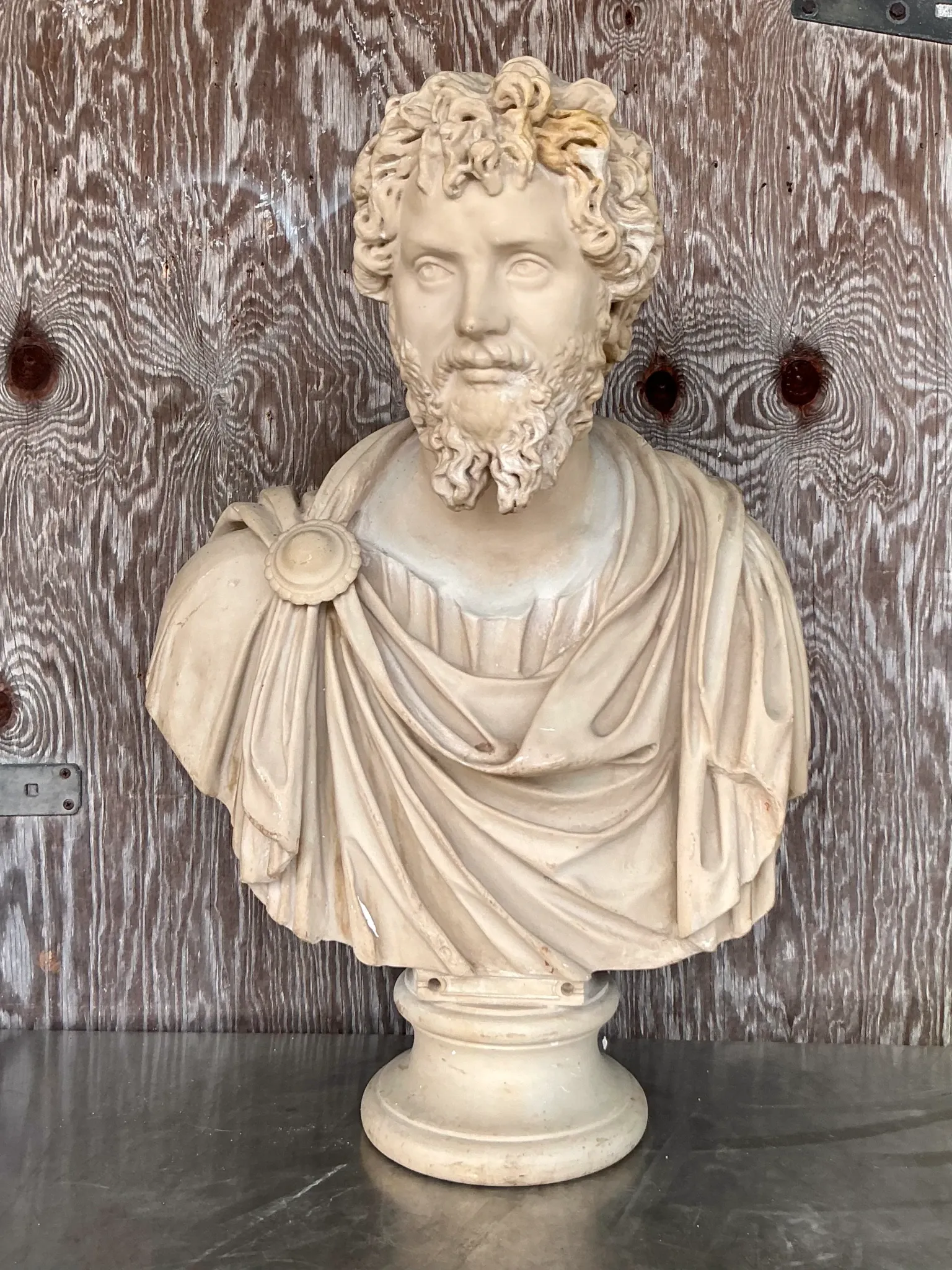 Vintage Grand Tour Resin Bust Of Man — additional photo 6