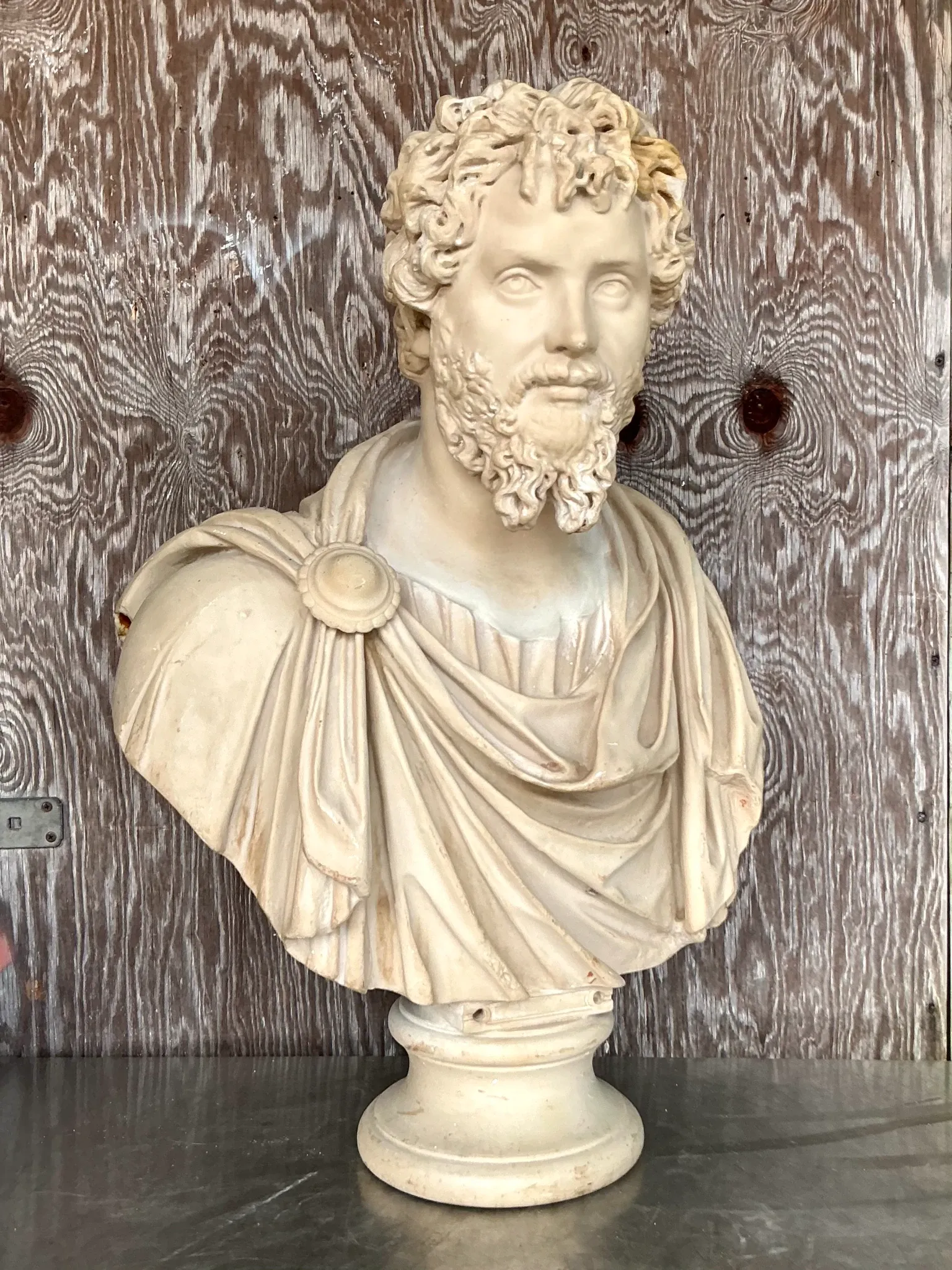 Vintage Grand Tour Resin Bust Of Man — additional photo 2