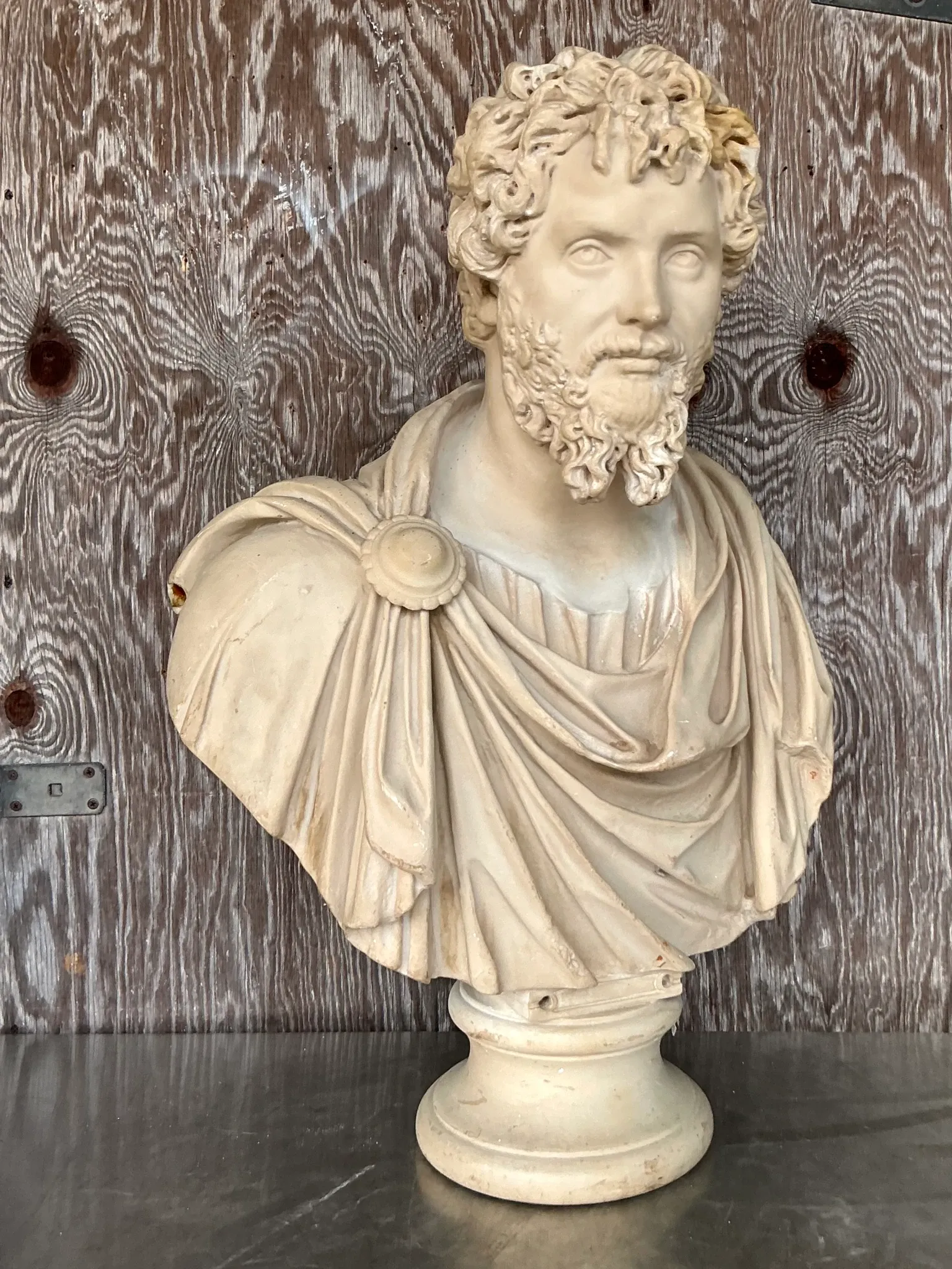 Vintage Grand Tour Resin Bust Of Man — additional photo 3