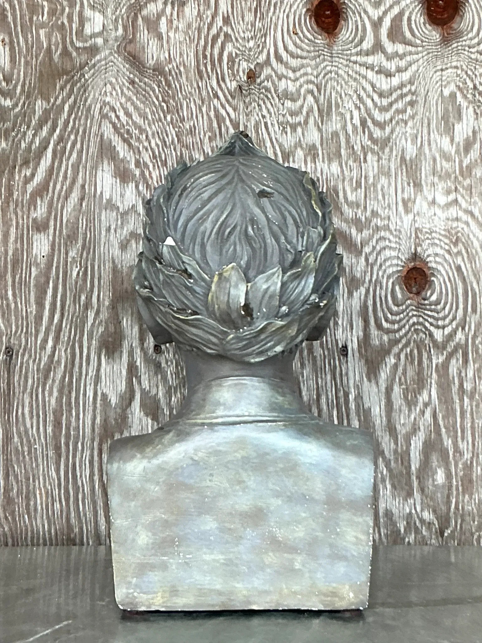 Vintage Boho Plaster Bust Of Napoleon — additional photo 5