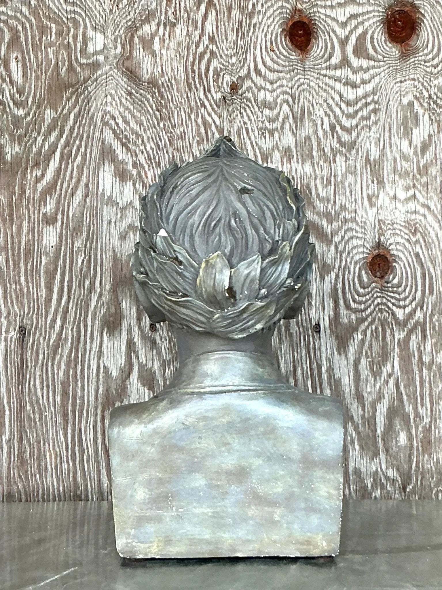 Vintage Boho Plaster Bust Of Napoleon — additional photo 6