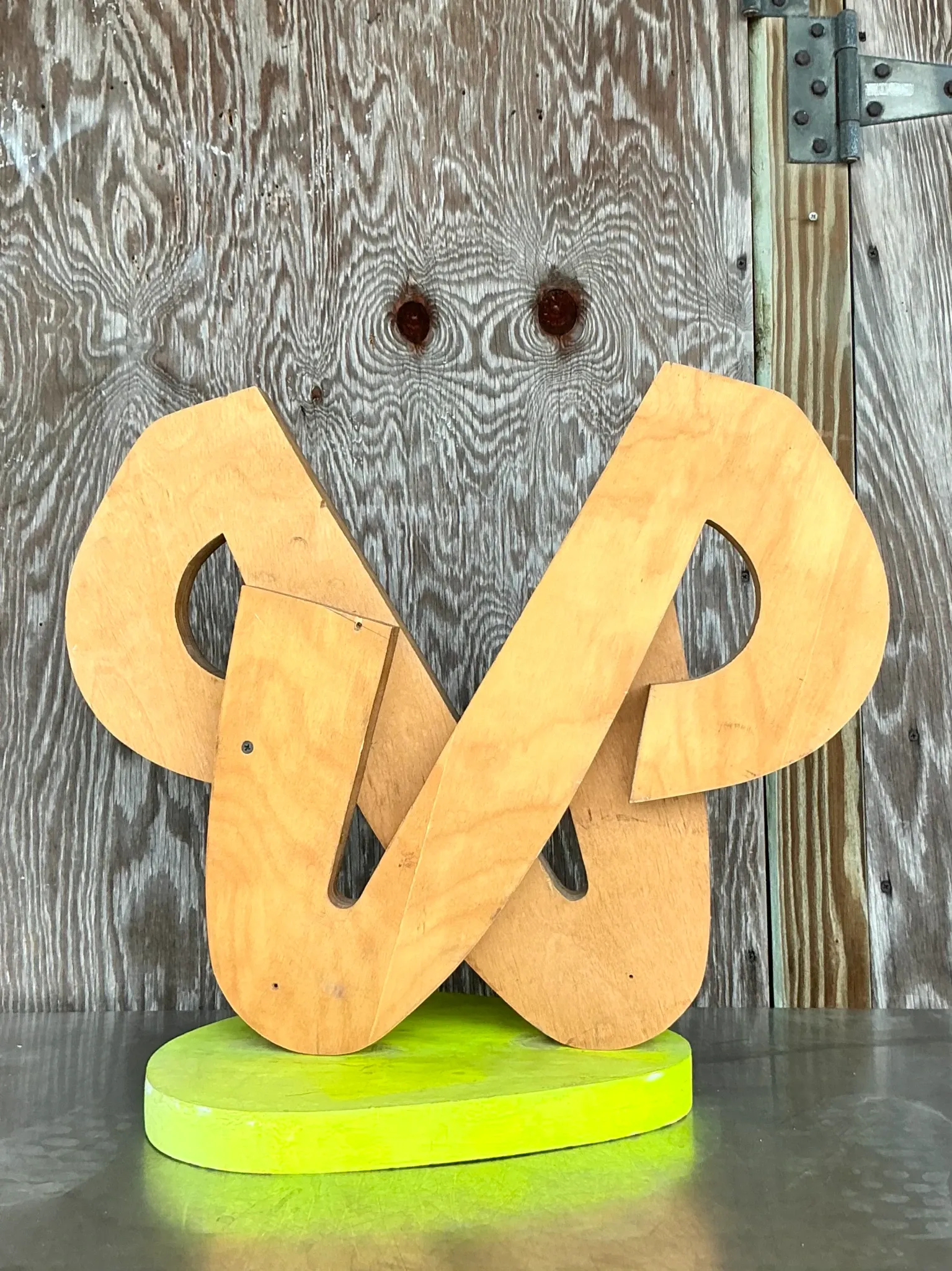 Vintage Boho Original Abstract Sculpture — additional photo 1