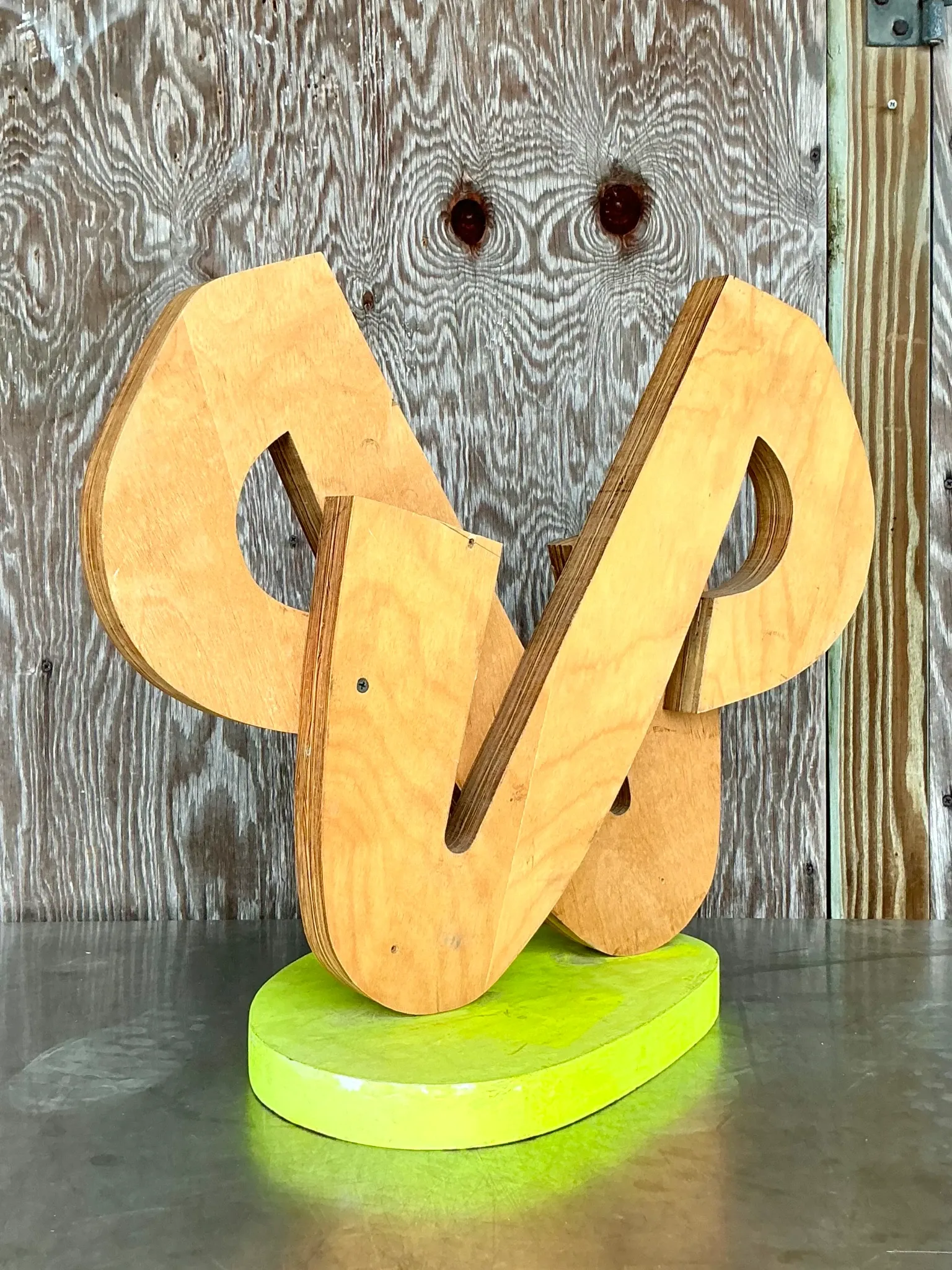 Vintage Boho Original Abstract Sculpture — additional photo 2