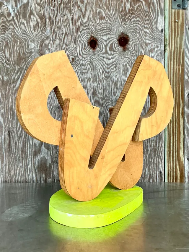 Vintage Boho Original Abstract Sculpture — additional photo 2