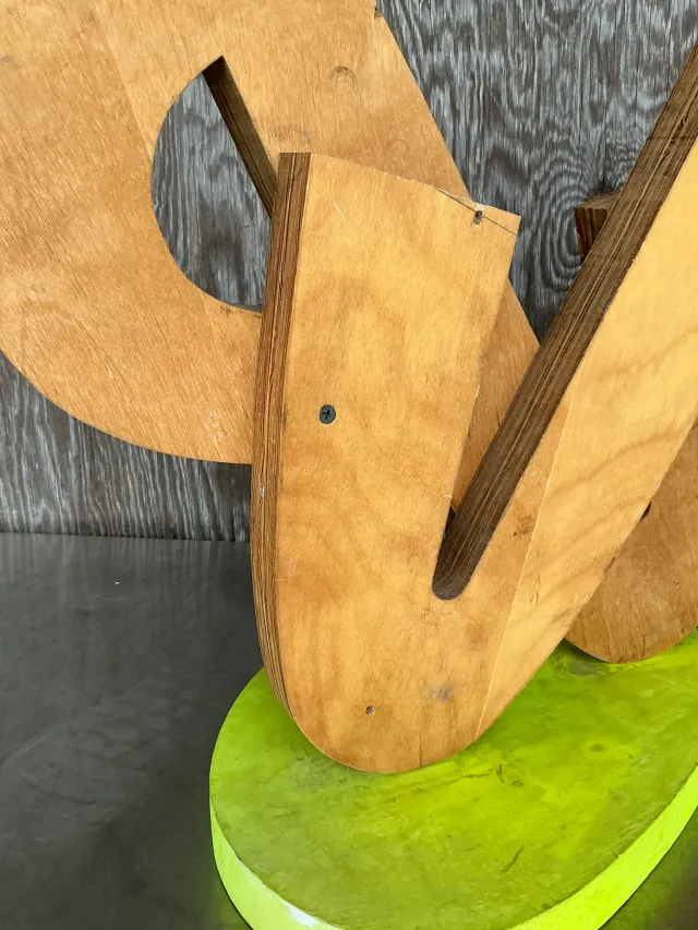 Vintage Boho Original Abstract Sculpture — additional photo 3