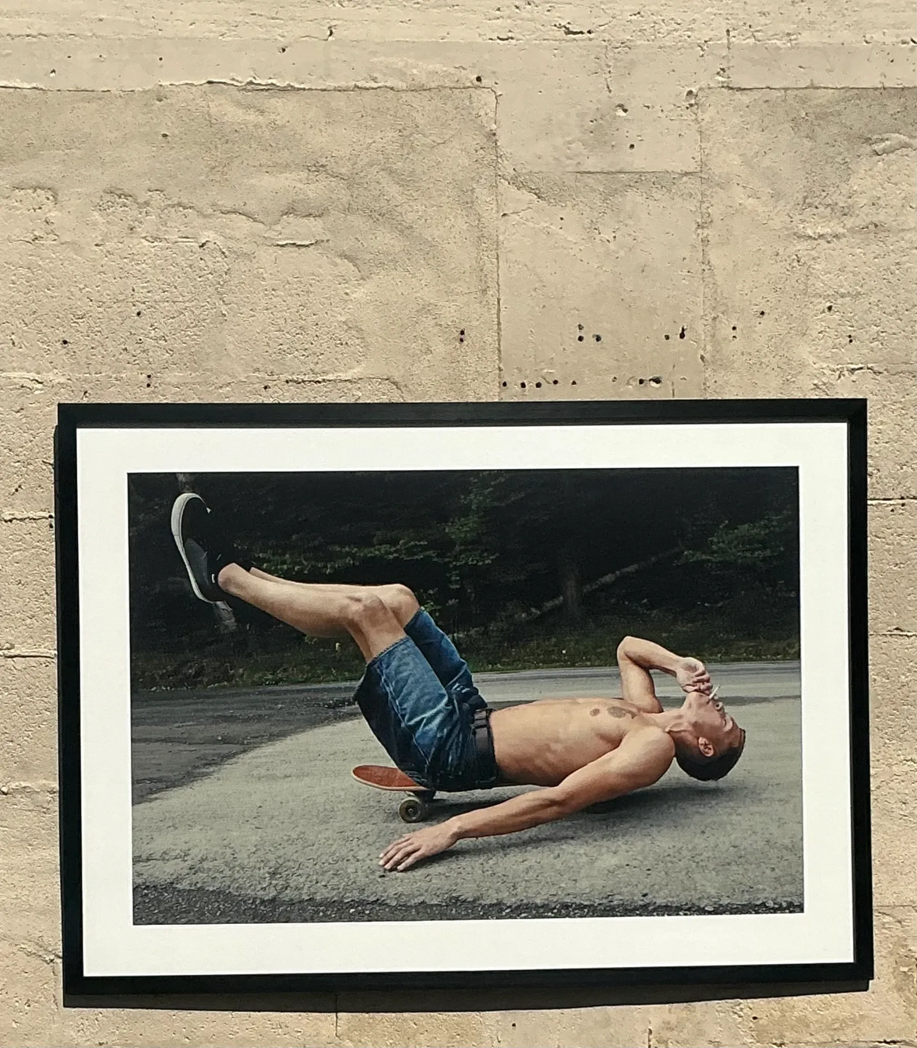 Vintage Boho Original Photograph of Skateboarder  — additional photo 5
