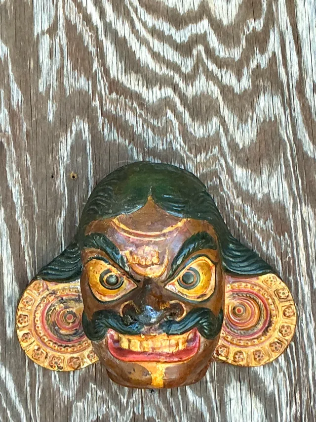 Vintage Boho Tribal Mask — additional photo 5