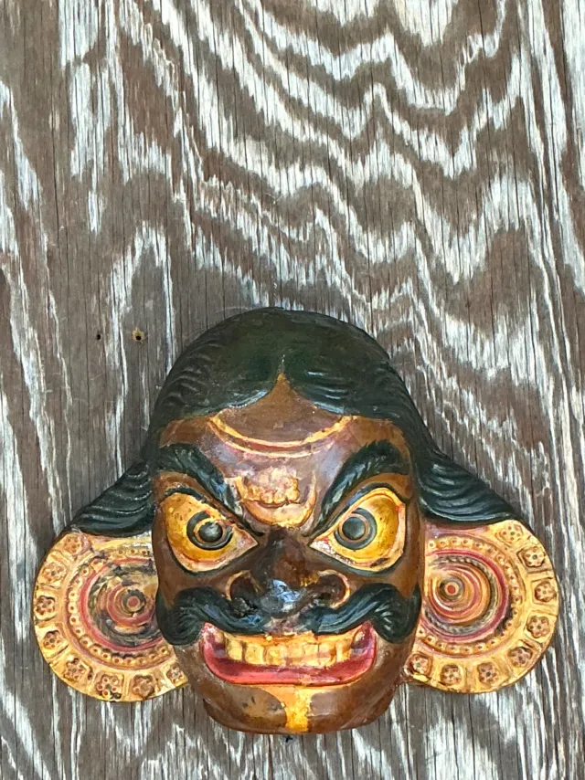 Vintage Boho Tribal Mask — additional photo 3