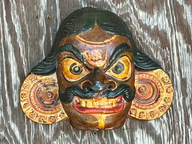 Vintage Boho Tribal Mask — additional photo 4