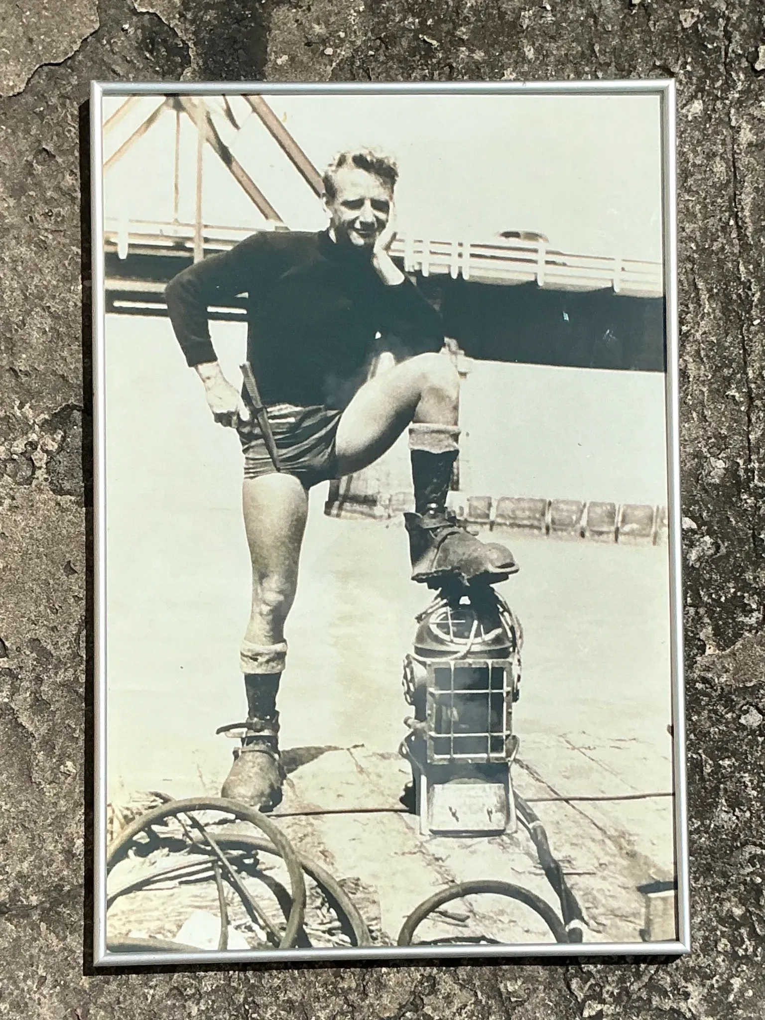 Vintage Boho Original Photograph Of Sailor — additional photo 4