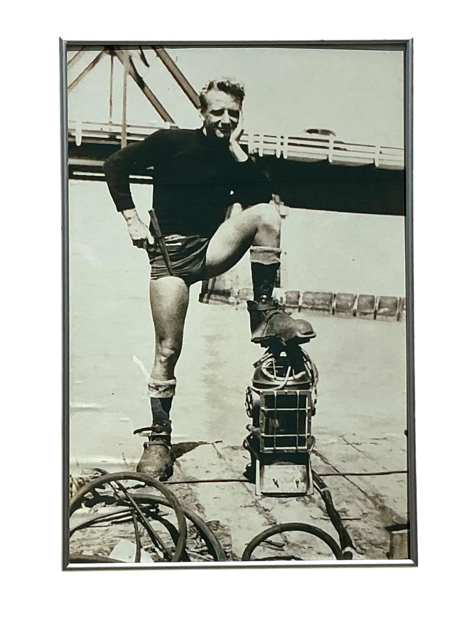 Vintage Boho Original Photograph Of Sailor