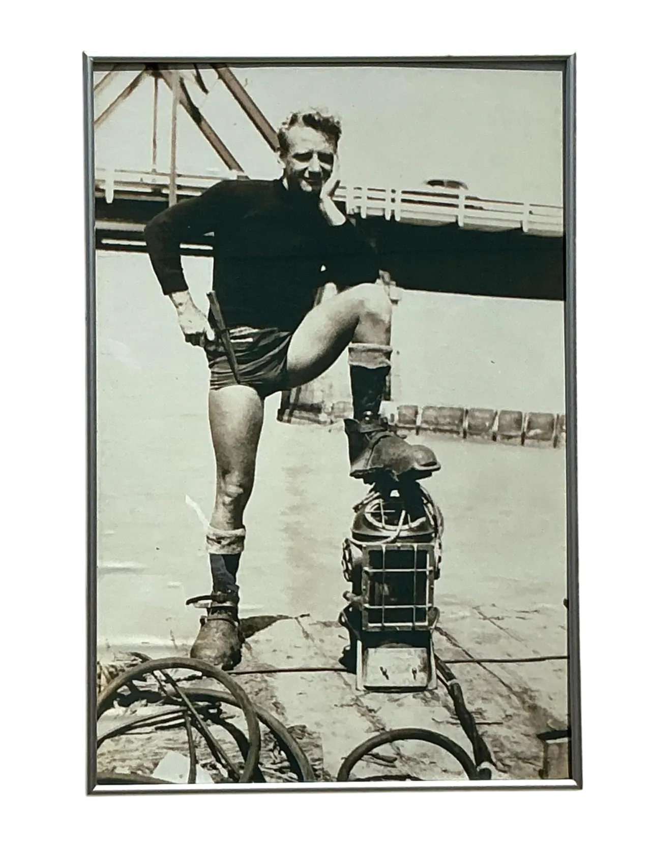 Vintage Boho Original Photograph Of Sailor