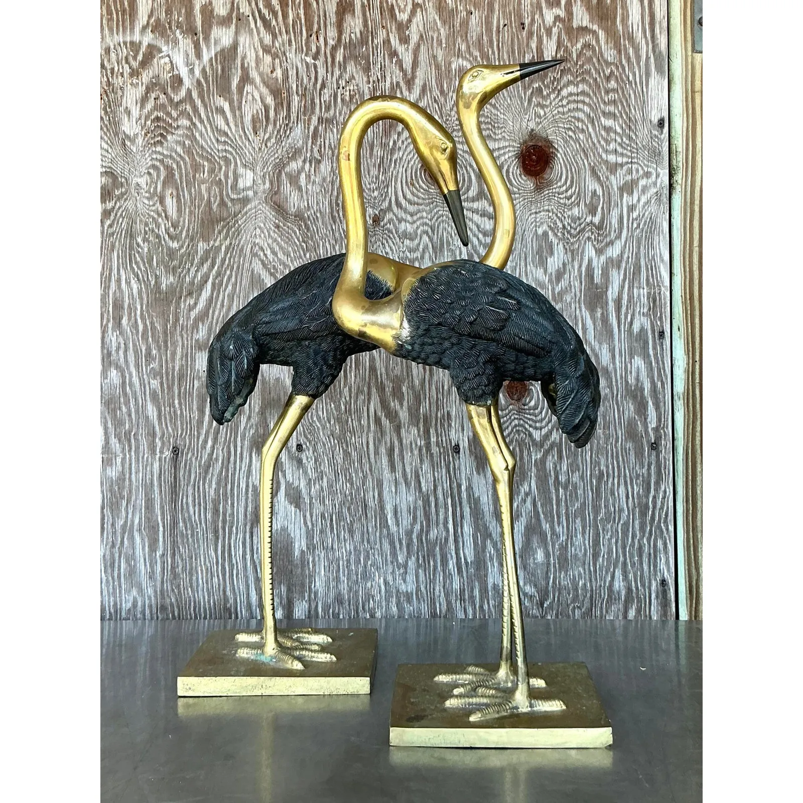 Vintage Boho Brass and Pewter - A Pair — additional photo 2