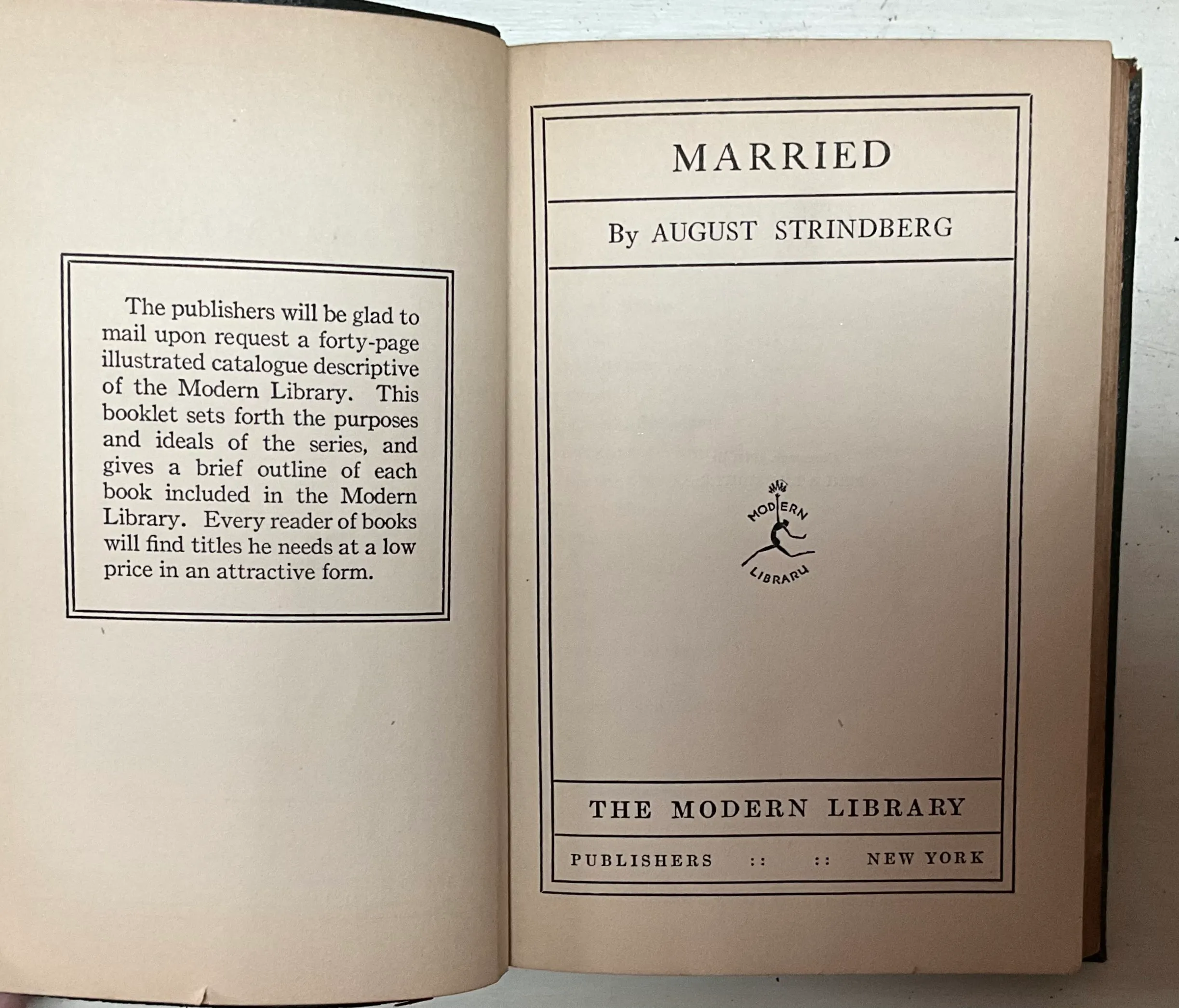 Vintage Regency First Modern Library Edition of Married  — additional photo 1