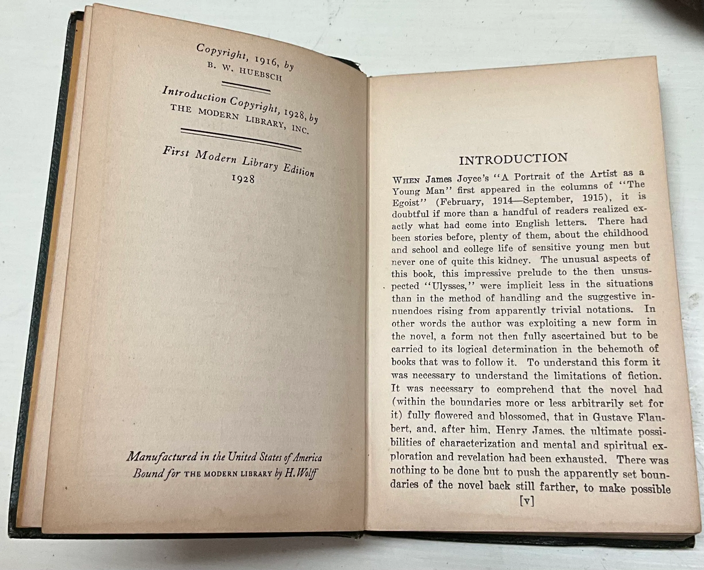 Vintage Regency First Modern Library Edition of A Portrait of The Artist as a Young Man — additional photo 2
