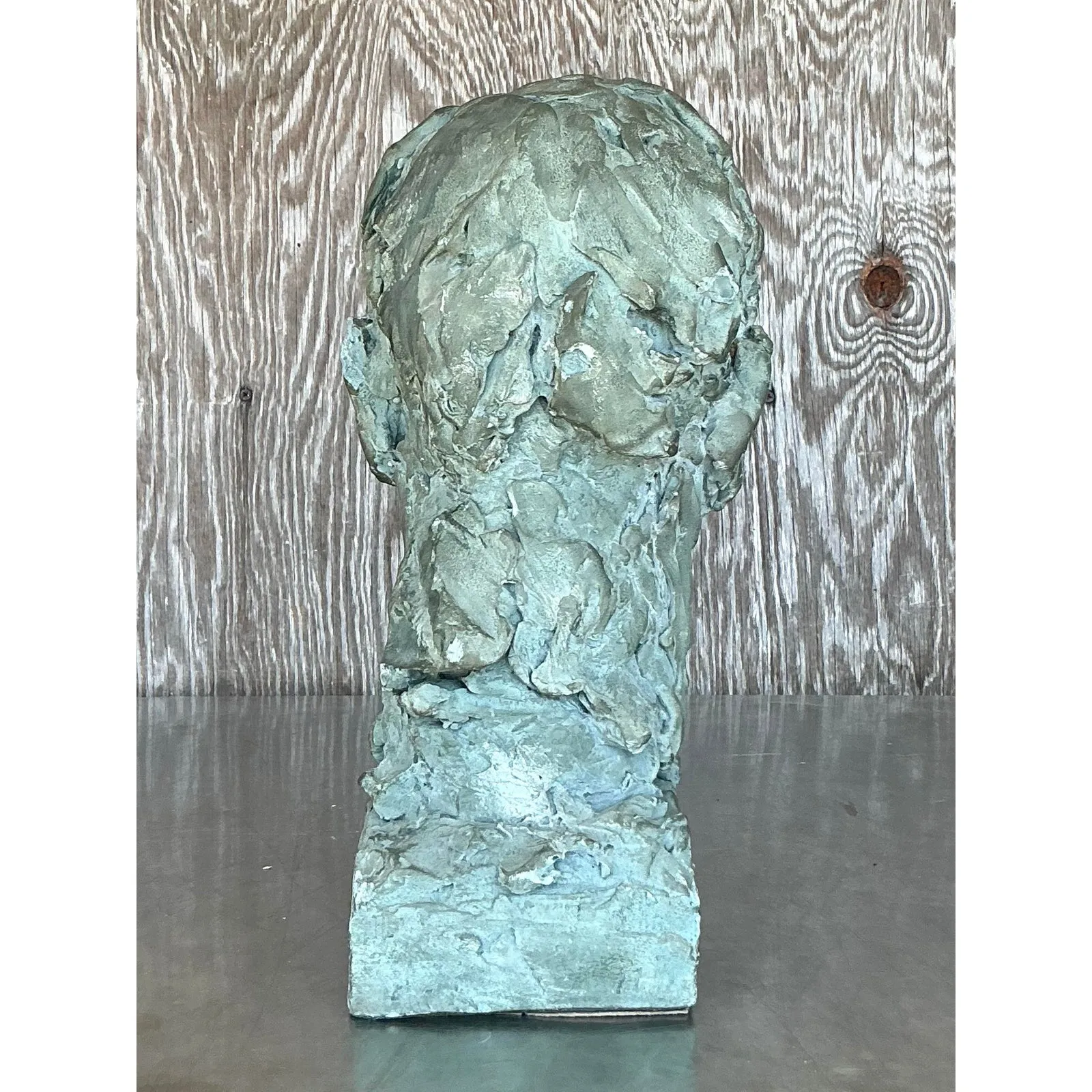 Vintage Postmodern Plaster Bust of Freud — additional photo 4