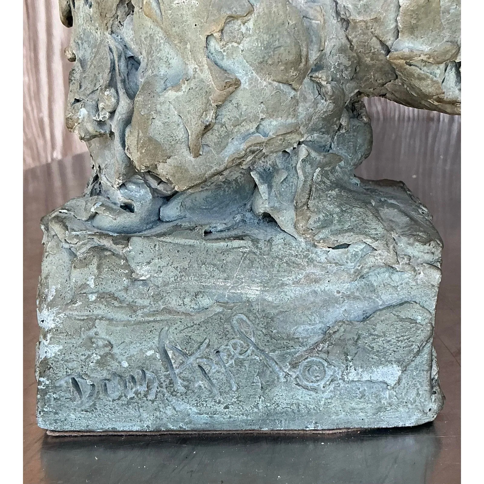 Vintage Postmodern Plaster Bust of Freud — additional photo 6