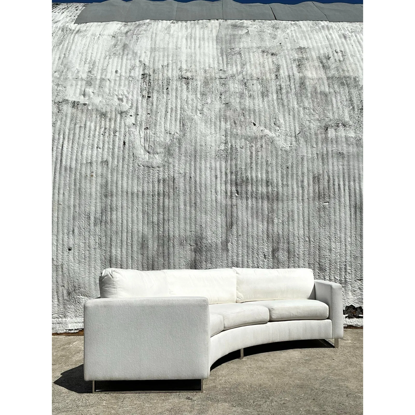 Vintage Boho Milo Baughman for Thayer Coggin Angled Sofa — additional photo 4