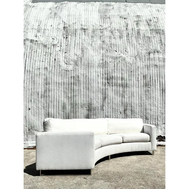Vintage Boho Milo Baughman for Thayer Coggin Angled Sofa — additional photo 6