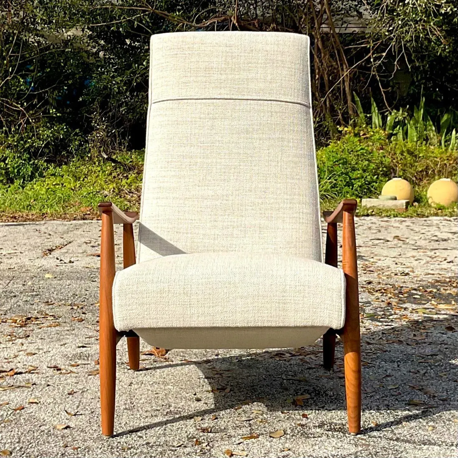 Vintage Boho Milo Baughman for Thayer Coggin Reclining Lounge Chair — additional photo 2
