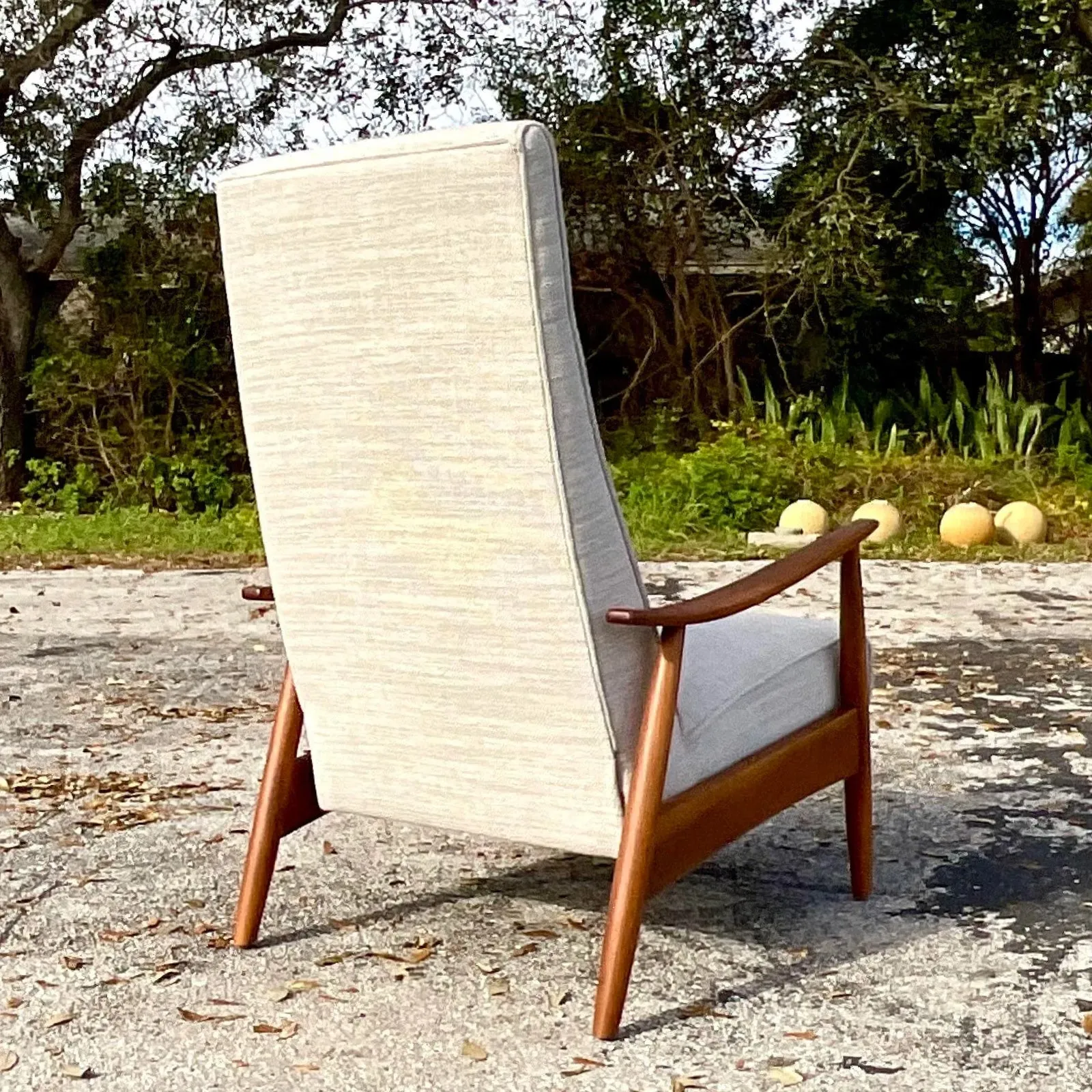 Vintage Boho Milo Baughman for Thayer Coggin Reclining Lounge Chair — additional photo 7