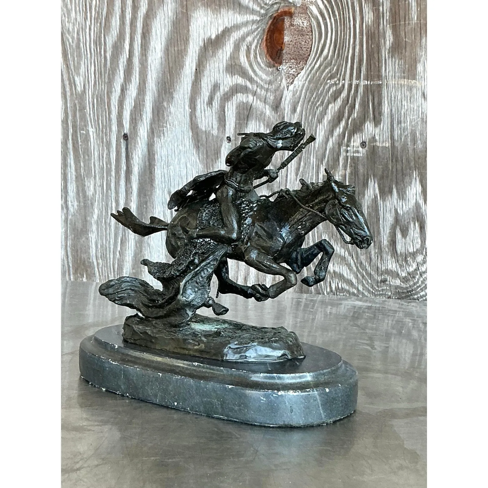Vintage Boho Horse and Rider — additional photo 1