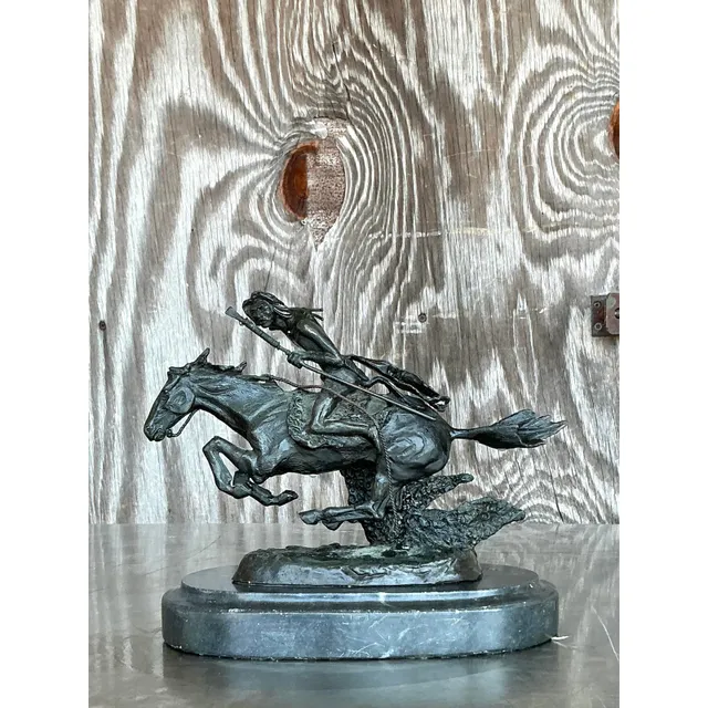 Vintage Boho Horse and Rider — additional photo 3
