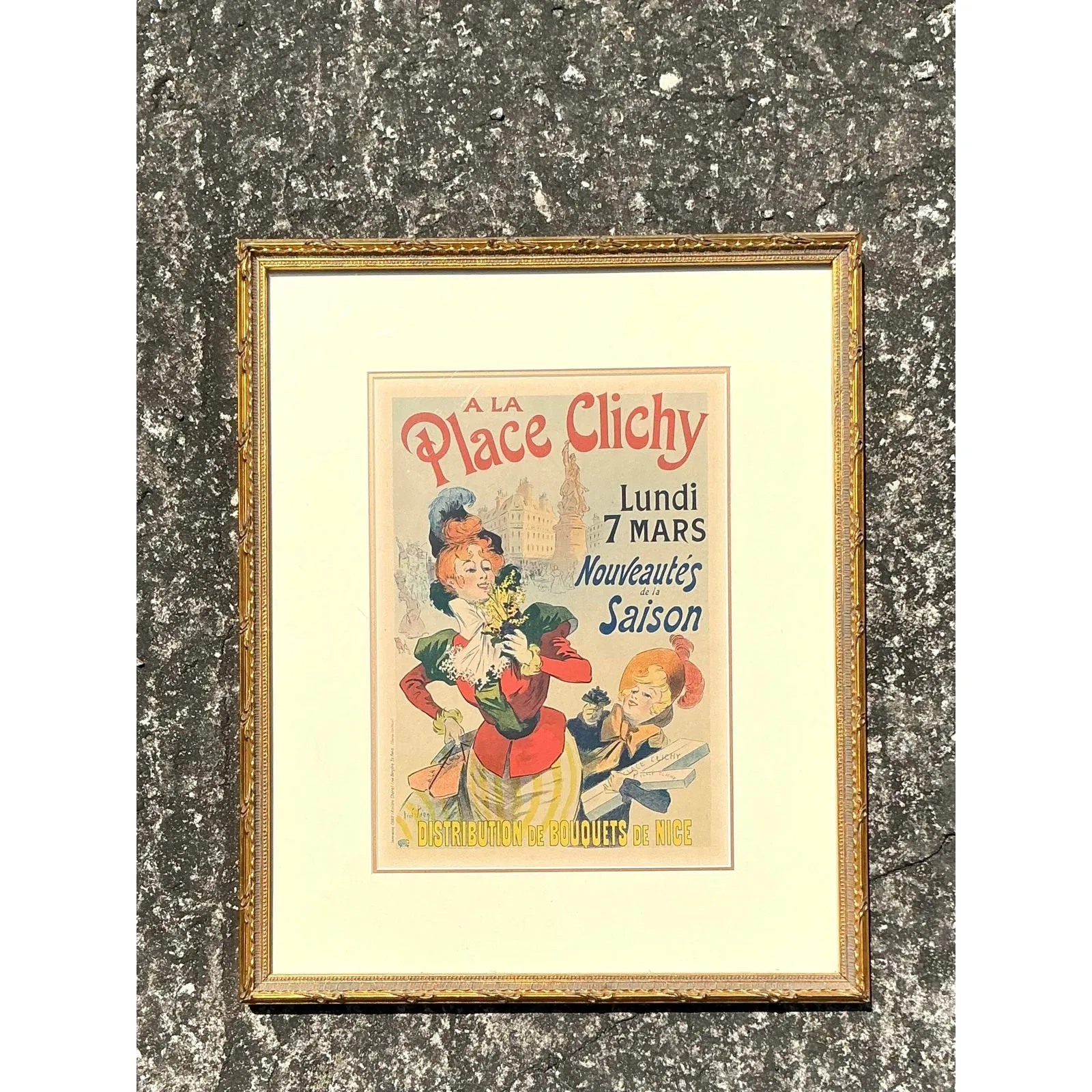 Vintage French Advertising Print — additional photo 1