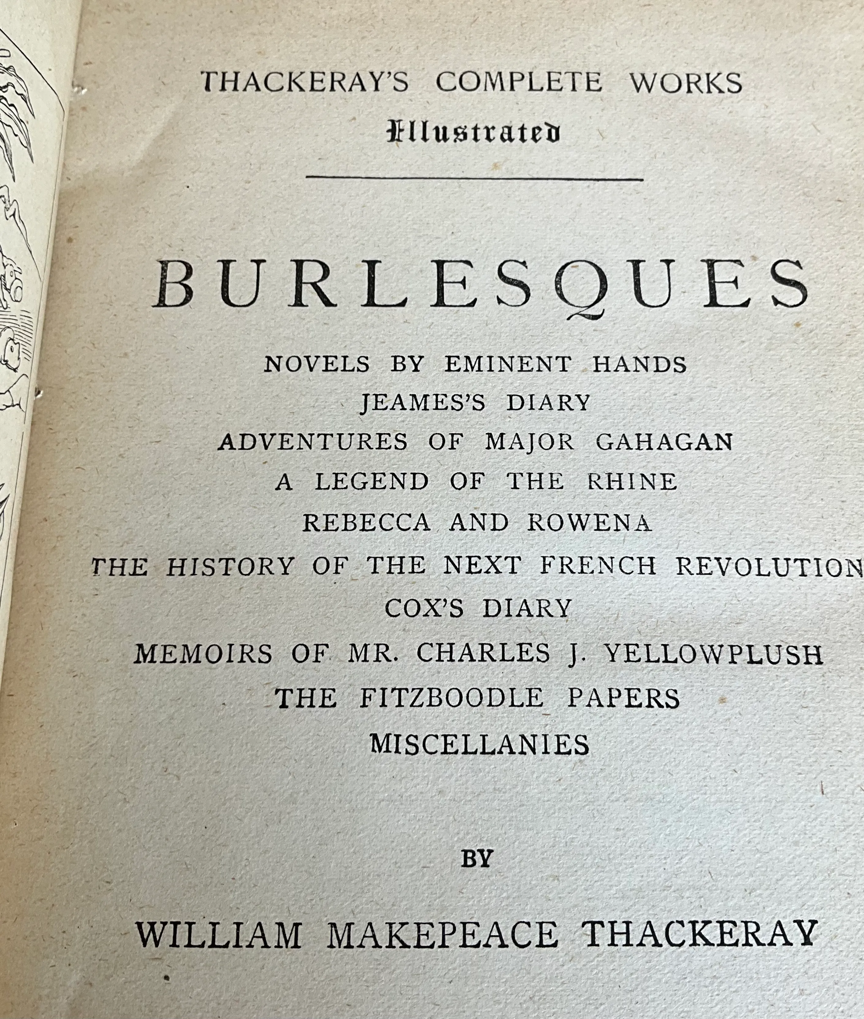 The Works of William Makepeace Thackeray – 8 Volume Set — additional photo 2