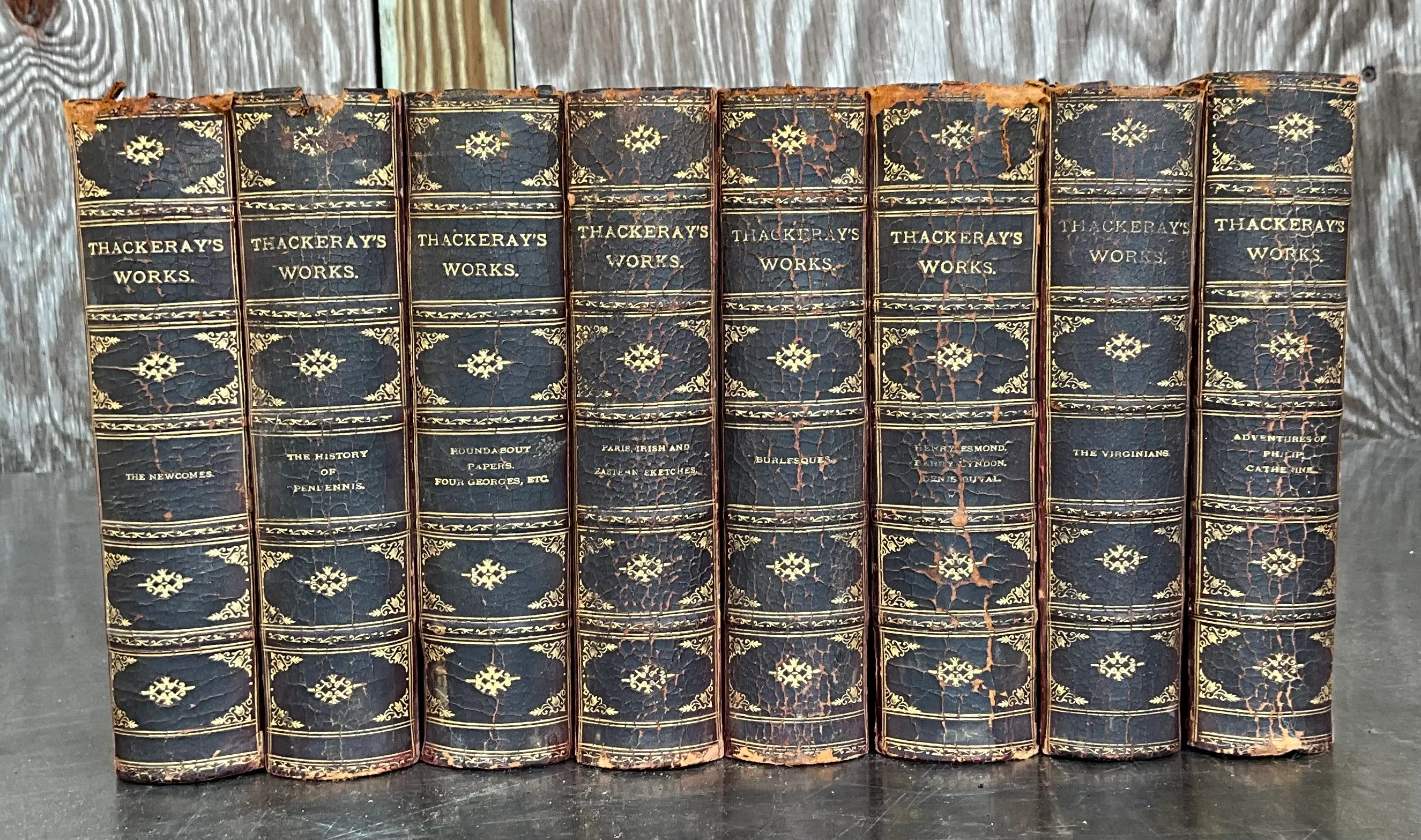 The Works of William Makepeace Thackeray – 8 Volume Set — additional photo 4