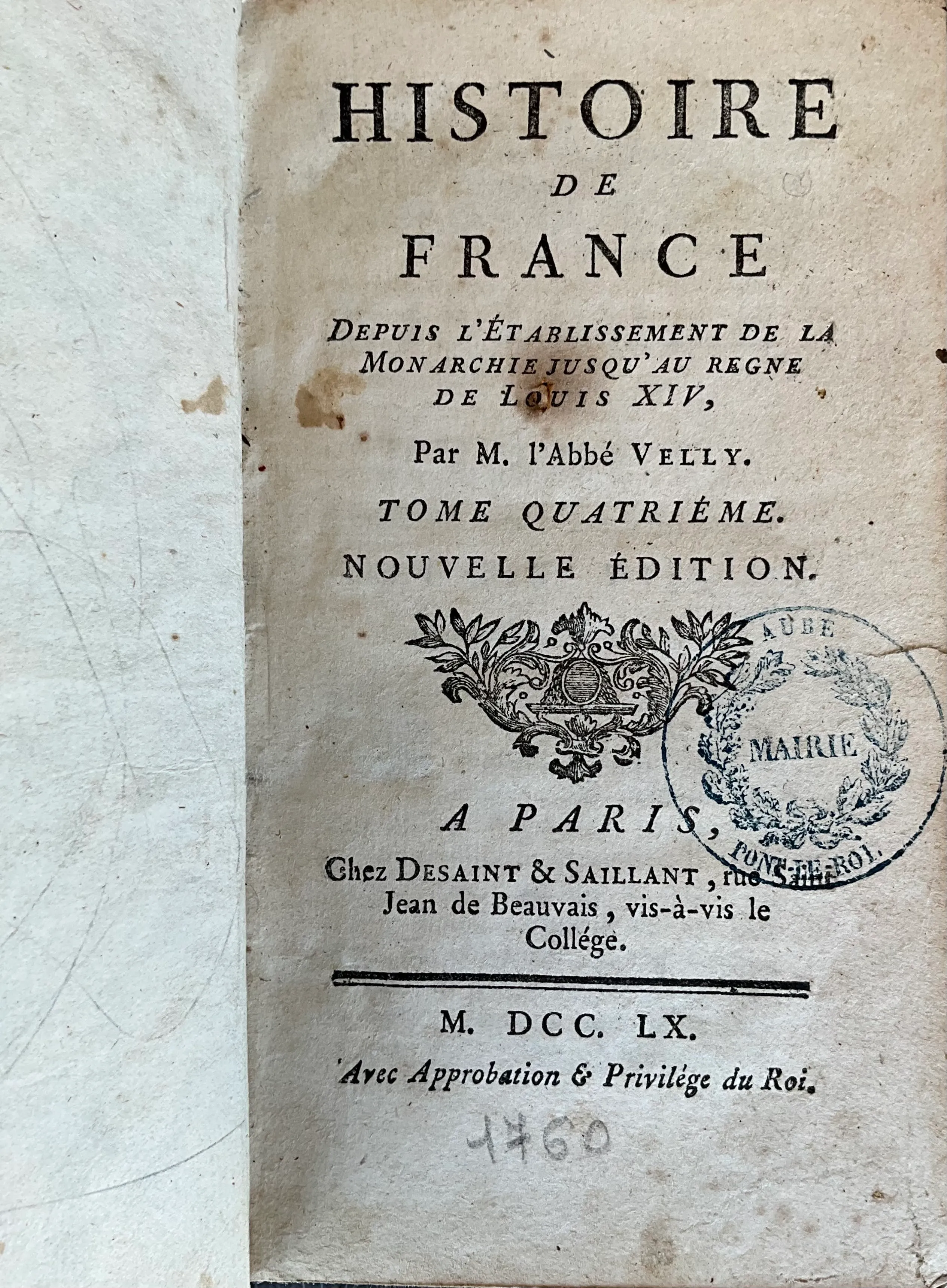 Vintage Histoire De France (1760s) — additional photo 5