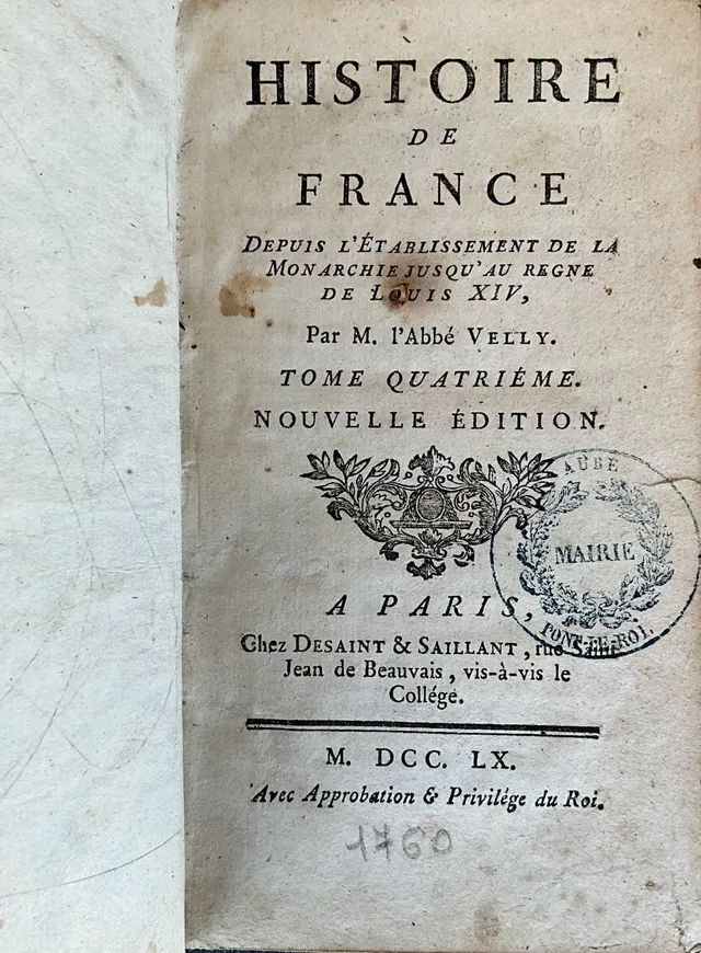 Vintage Histoire De France (1760s) — additional photo 5