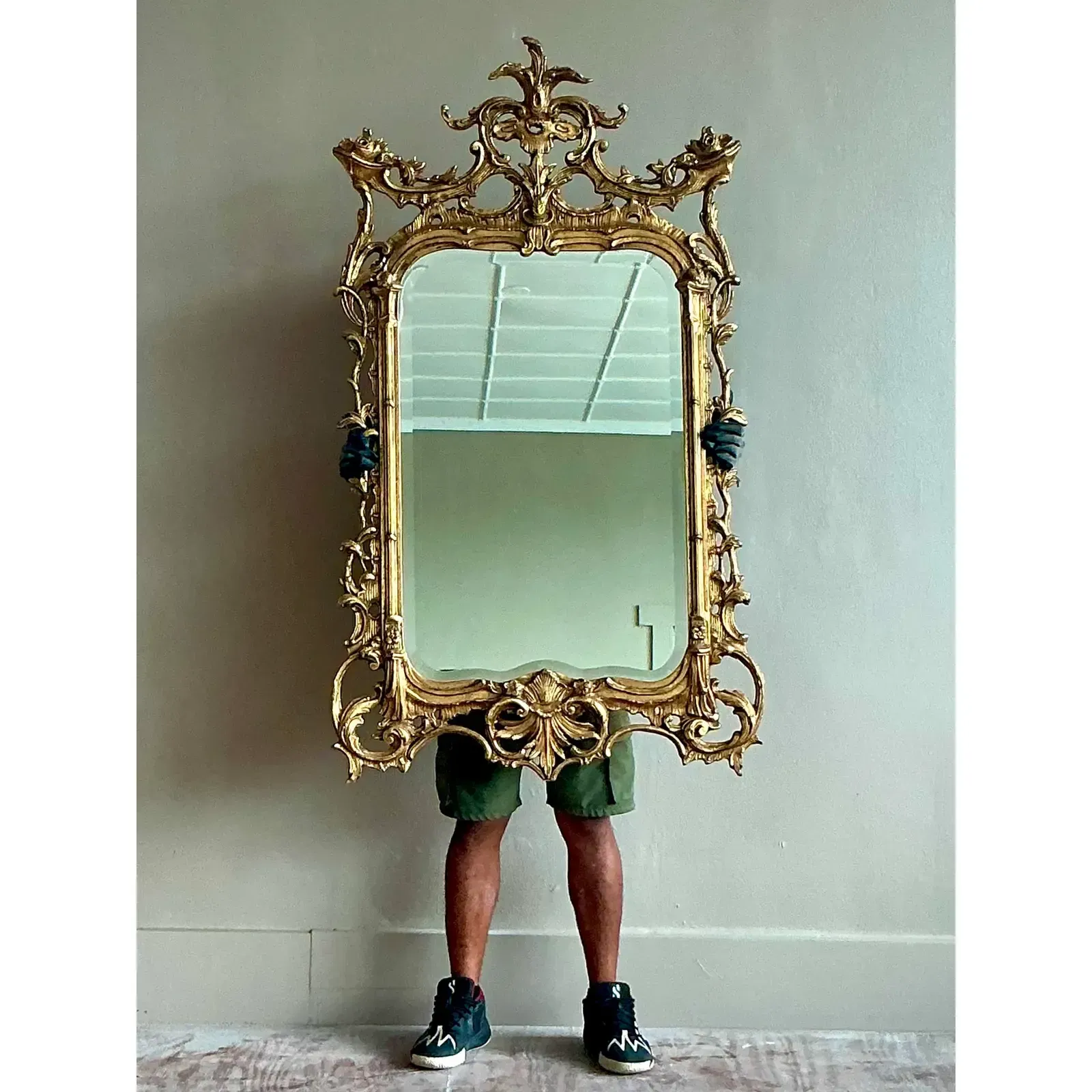 Vintage Regency Gilt Mirror — additional photo 2