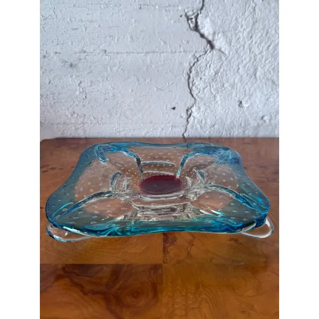 Vintage Italian Art Glass Tray After Murano — additional photo 2