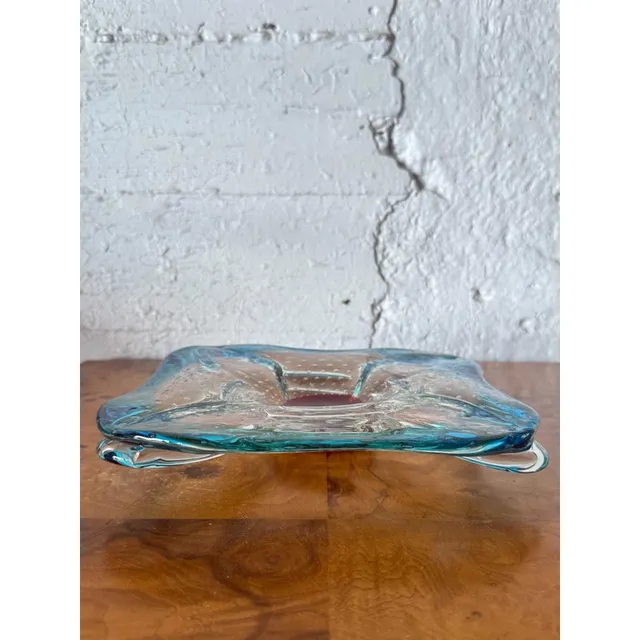 Vintage Italian Art Glass Tray After Murano — additional photo 3