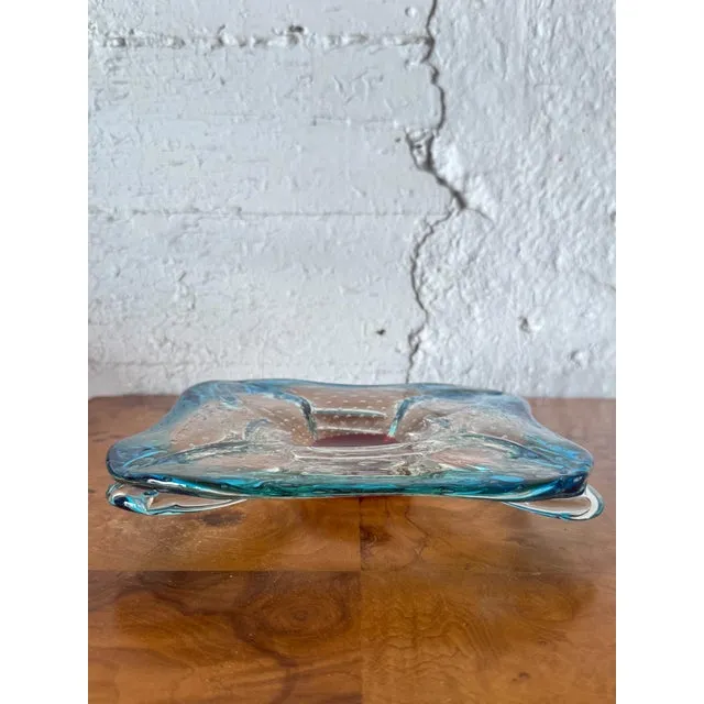 Vintage Italian Art Glass Tray After Murano — additional photo 4
