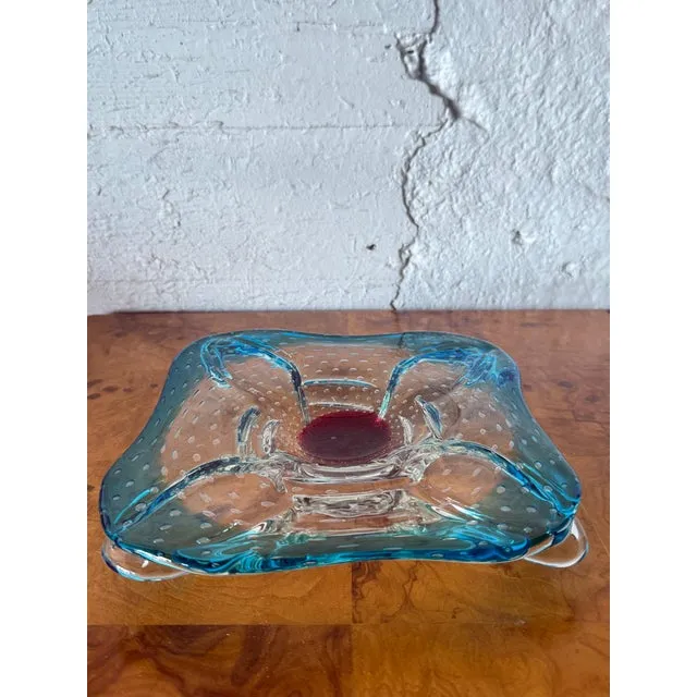 Vintage Italian Art Glass Tray After Murano — additional photo 7
