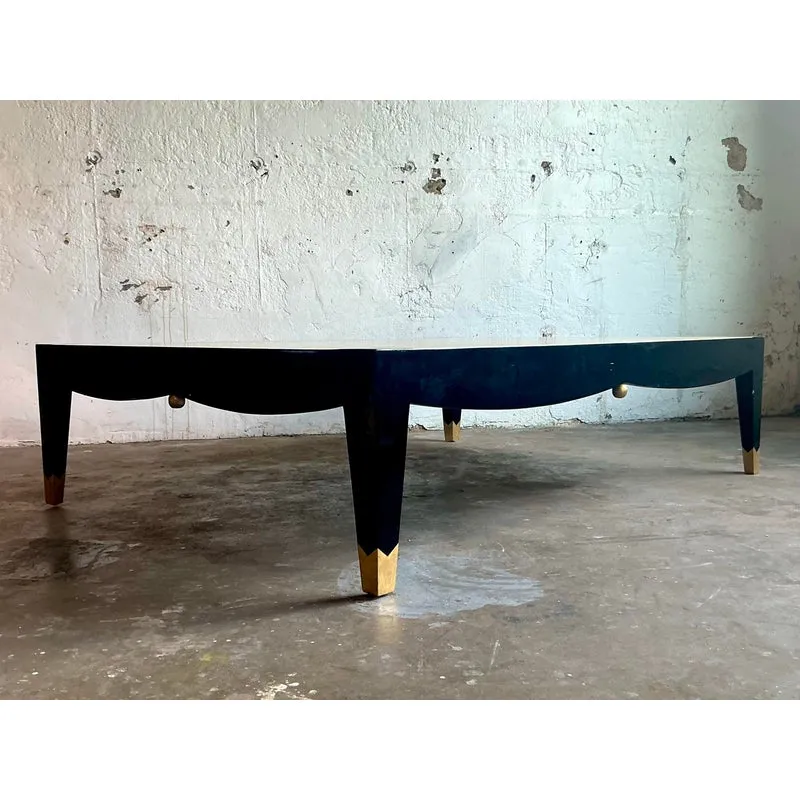 Vintage Boho Monumental Enrique Garcel Bone Coffee Table — additional photo 4
