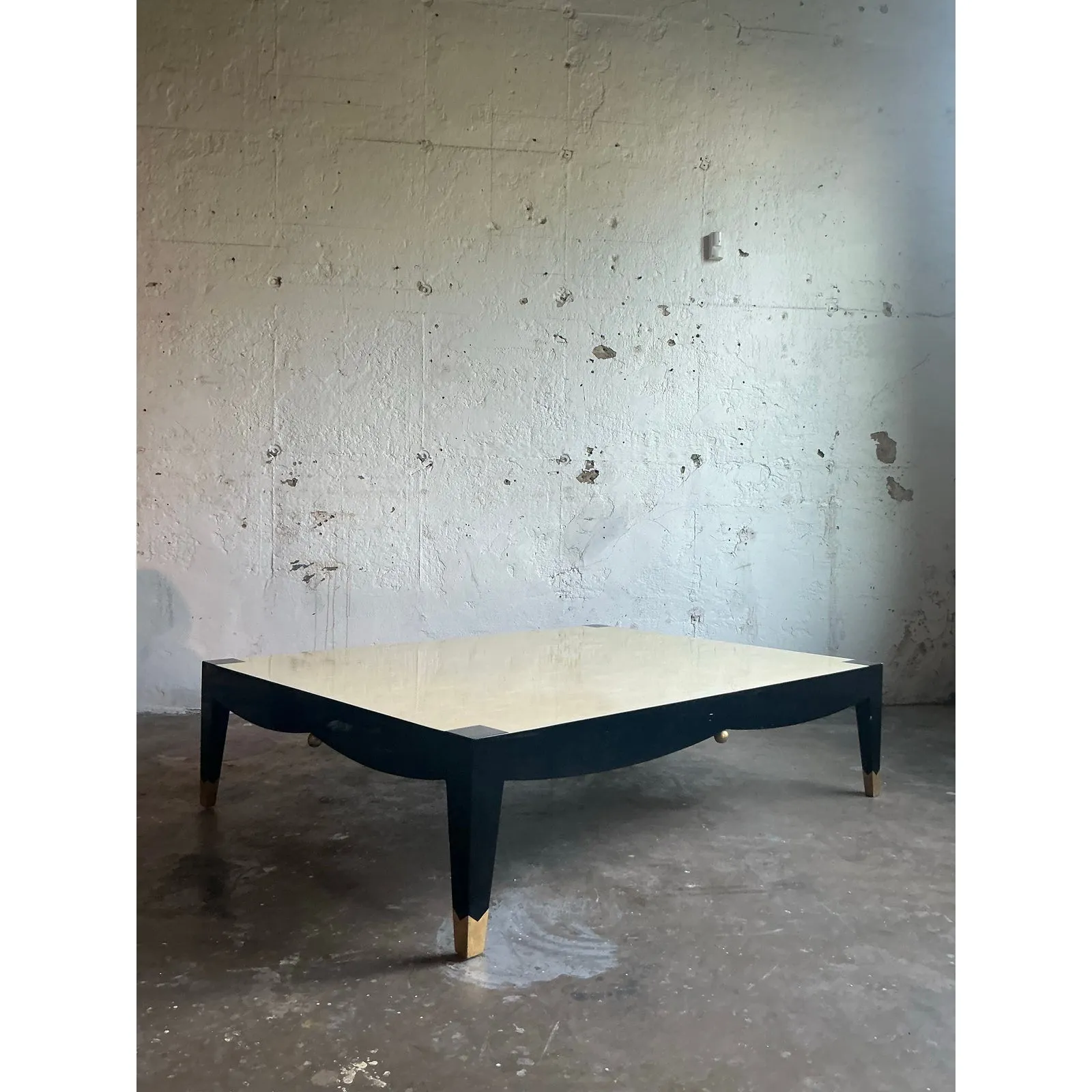 Vintage Boho Monumental Enrique Garcel Bone Coffee Table — additional photo 2