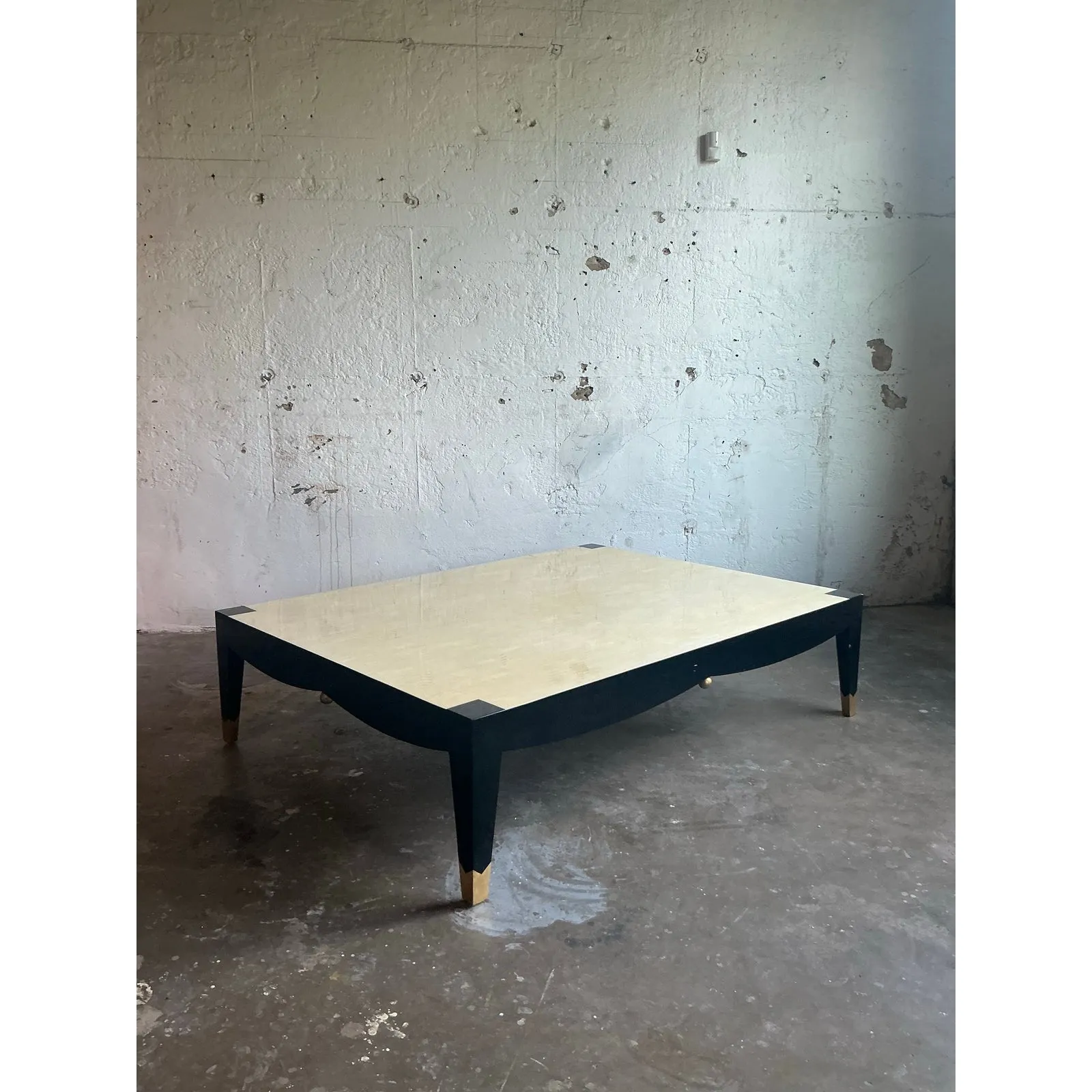 Vintage Boho Monumental Enrique Garcel Bone Coffee Table — additional photo 8