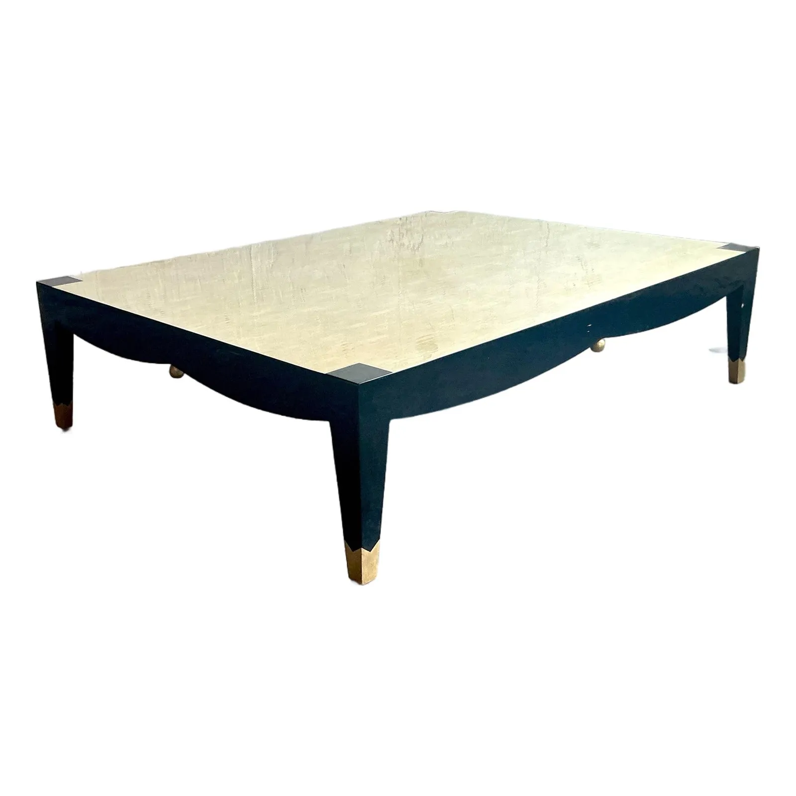 Vintage Boho Monumental Enrique Garcel Bone Coffee Table — additional photo 1