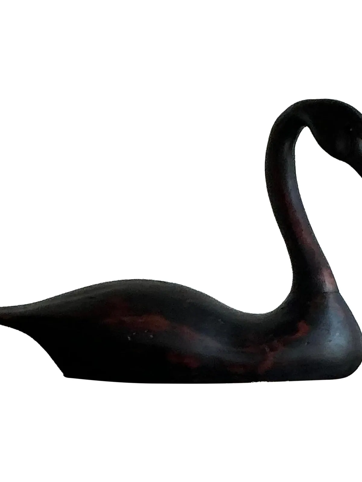Vintage Boho Life Size Swan Decoy