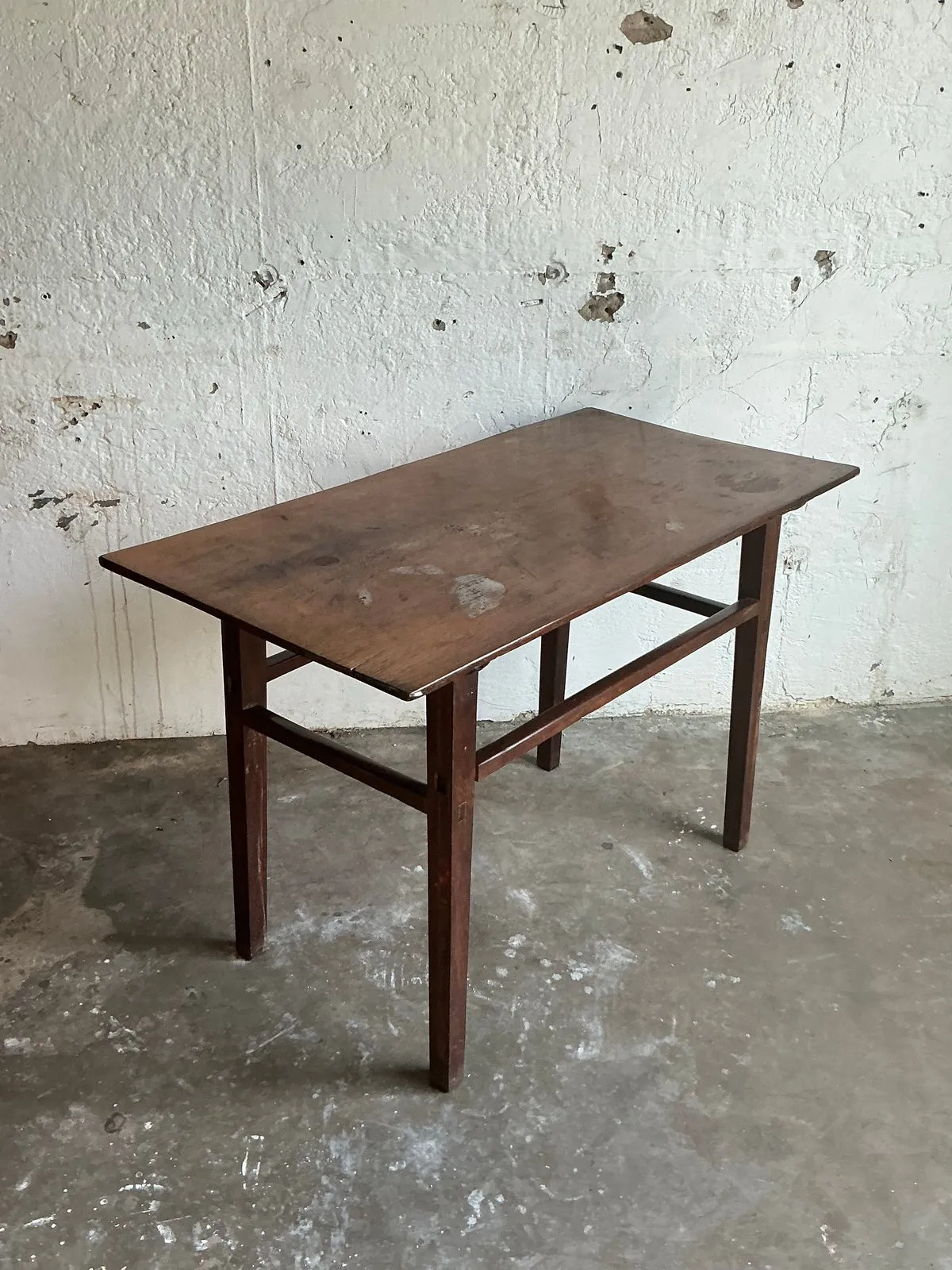 Vintage Boho Distressed Wood Console Table — additional photo 4