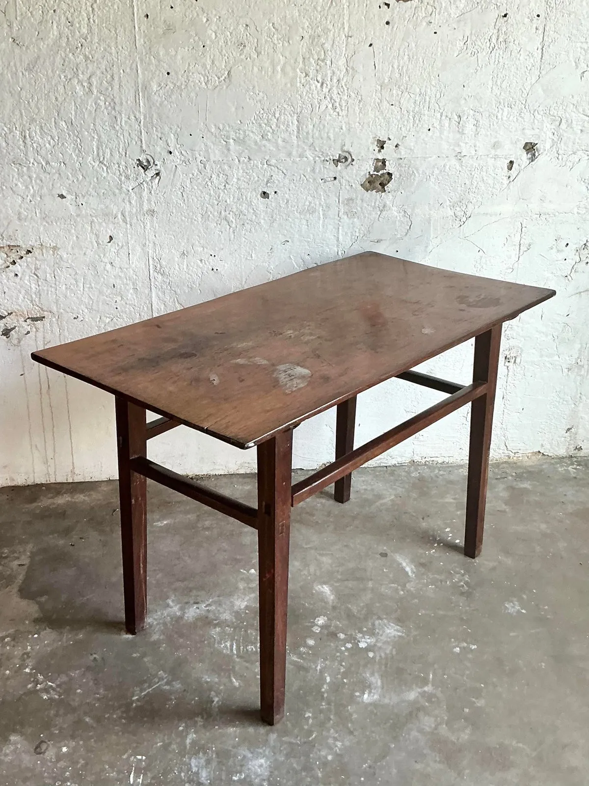 Vintage Boho Distressed Wood Console Table — additional photo 5