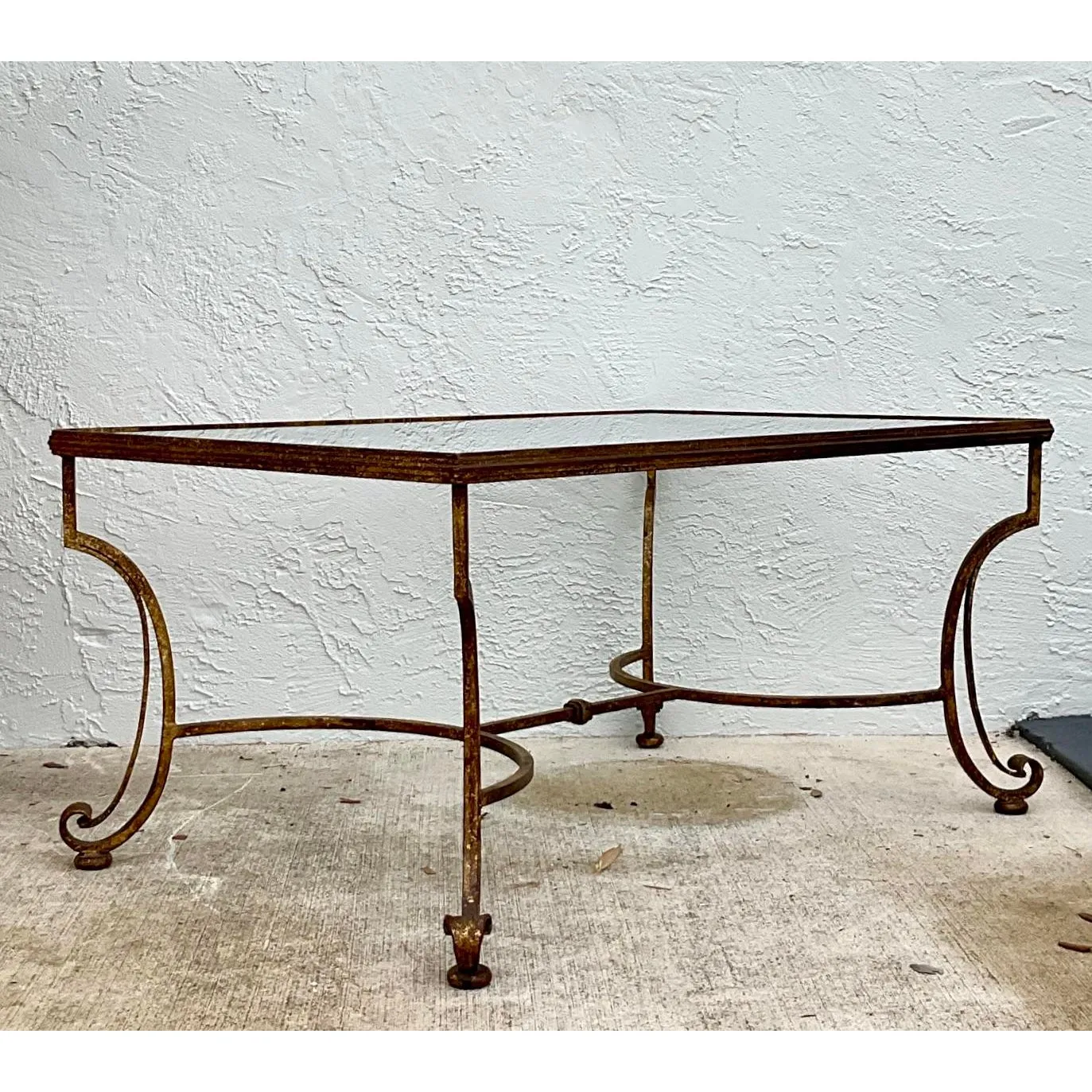 Vintage Regency Gilt Coffee Table — additional photo 3